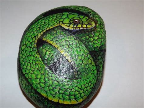 Pin By Nina Golianová On Pebbles And Stones Snakes Hand Painted
