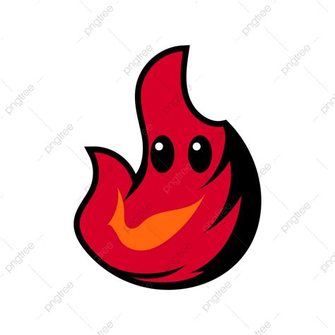 Character Mascot Clipart Transparent PNG Hd Fire Character Mascot Logo
