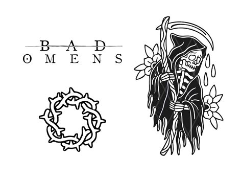 Paquete Bad Omen Tour 2023 SVG Bad Omen Band Fan Bad Omen - Etsy México