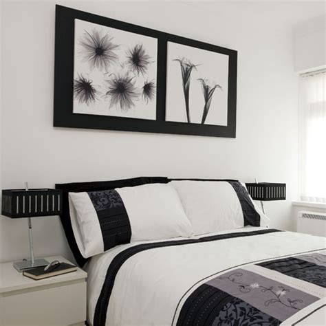 Dormitorios con blanco y negro - Ideas para decorar dormitorios