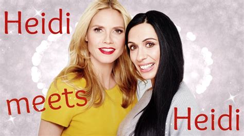 Heidi Klum Meets Heidi I Hinter Den Kulissen Eines Astor Shootings