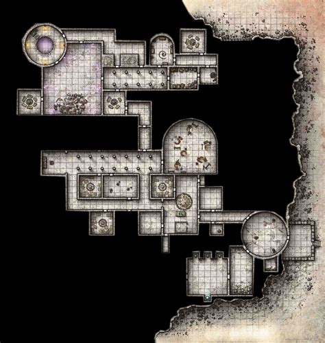 Sunless Citadel Fortress Level Map Maping Resources
