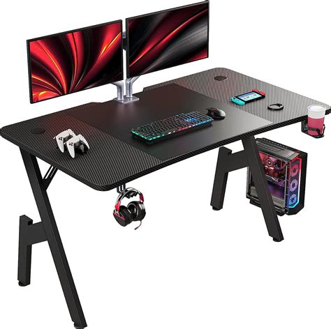 Dlongone Computer Gaming Desk 120 X 60cm Home Office Pc Table With