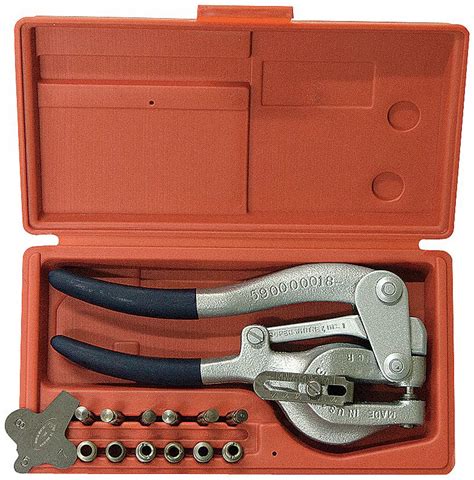 Roper Whitney Hole Punch Kit 13 16 Ga Steel 22jk565 Kit Grainger