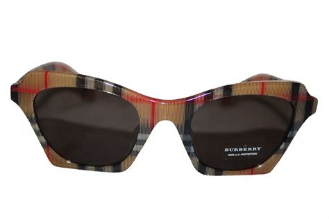Authentic New Burberry Sunglasses B4283 F 3778 3 Vintage Check Sunglas Paris Station Shop