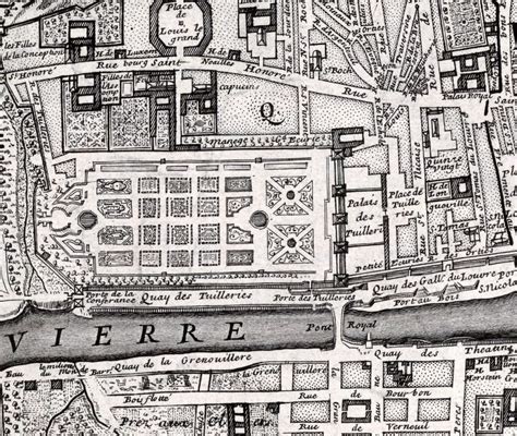 Huitième Plan De Paris 1705 Majesty Maps And Prints