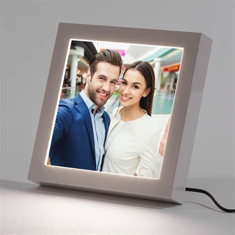 Led Picture Frame Design Your Own Light Up Box Frame