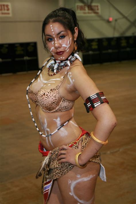 Tribal Sheva Alomar Re5 Cosplay Survival Horror