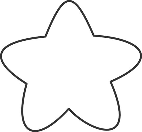 Star Outline Clip Art Hawaii Png Download 600559 Free