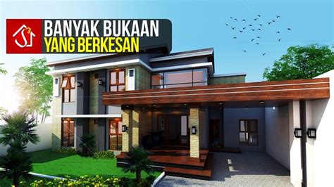 Rumah satu lantai pun bisa berdesain minimalis modern. Rumah Minimalis Modern 2 lantai 5 Kamar Tidur di Lahan ...