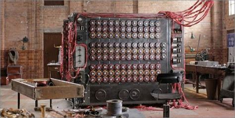 Alan Turing Bombe Bombe Decryption Machine Bletchley Park Museum