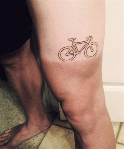 Pin By Pamela On Andre Loves Bike Cycling Tattoo Bike Tattoos