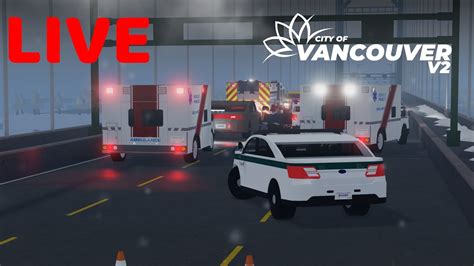 🔴roblox City Of Vancouver V2 Live New Years Stream Youtube