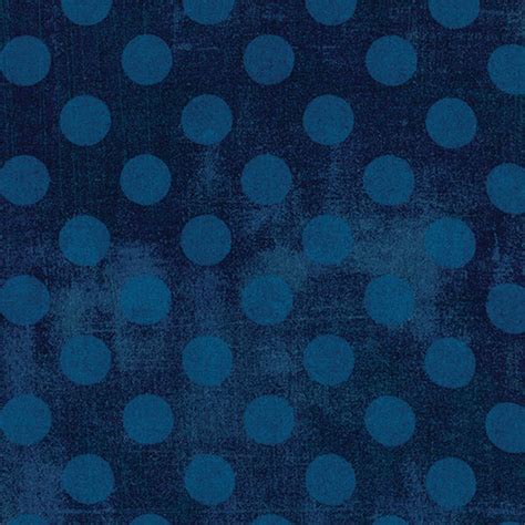 Moda Basicgrey Grunge Hits The Spot Navy Dark Blue Quilt Fabric