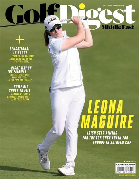 golf digest middle east march 2023 digital discountmags ca