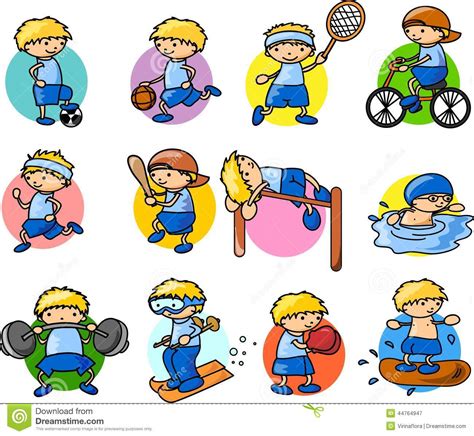 The list contains sports cartoons and tv shows featuring various english accents. Cartoon Sport Icon,vector Stock Illustration - Image: 44764947