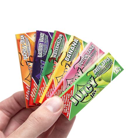 juicy jays flavored rolling papers 1¼ size