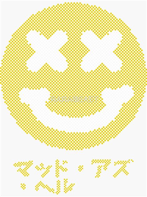 Gamer Smiley Face Sticker For Sale By Rarabeast Redbubble