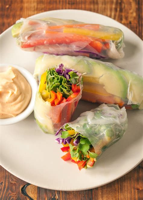 Hence i thought to recreate it with a sheet too. Recipe: Rainbow Vegetable Spring Rolls | Kitchn