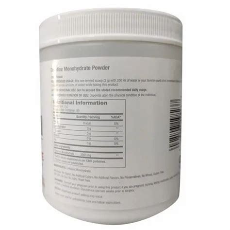 Powder Gnc Pro Performance Creatine Monohydrate 3000mg Supplement Non