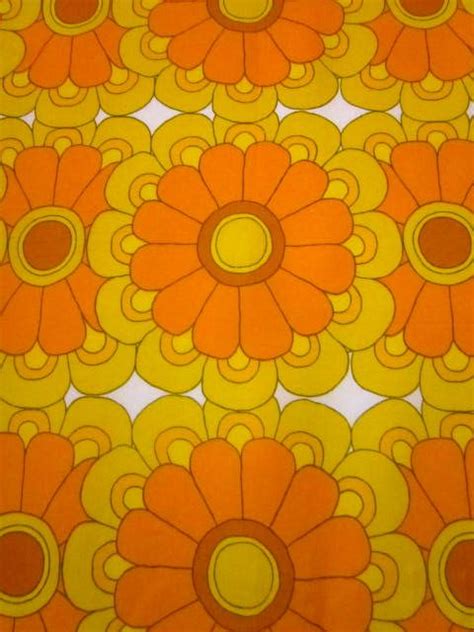 Fabric By The Metre Vintage Iconic 60s 70s Danish Design
