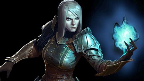 Diablo 3 Female Necromancer Wallpaper Game Wallpapers