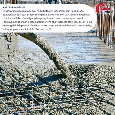 Mengenal Klasifikasi Mutu Beton Dan Penggunaannya Untuk Bangunan My