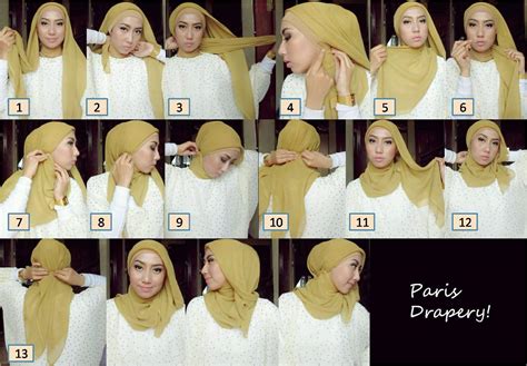 Tutorial Hijab Pashmina Dian Pelangi Newstempo