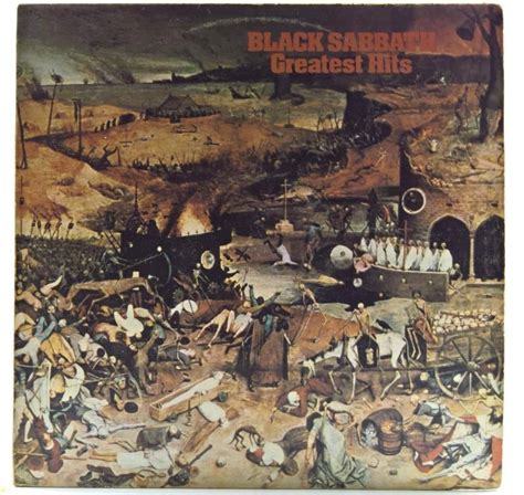 Black Sabbath Greatest Hits 1977 Uk Black Sabbath Album Covers