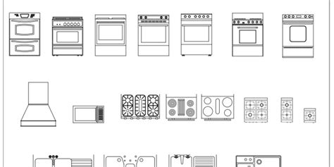 Kitchen Appliances Cad Blocks Free Wow Blog
