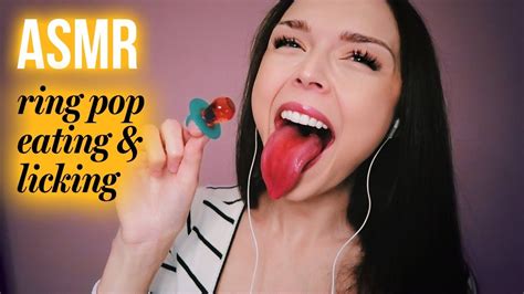 Asmr Lollipop Licking Wet Mouth Sounds Youtube