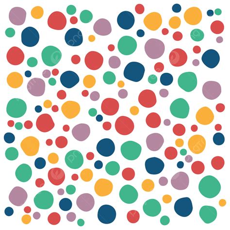 Colorful Polka Dots Vector Design Images Colorful Dots Round Polka