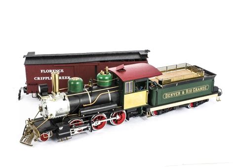 A Modified Lgb G Scale American Style Mogul Locomotive Tender And