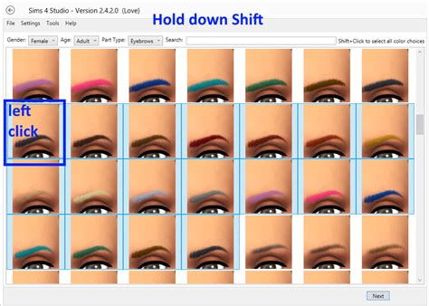 How To Create A Package That Contains All Ea Swatch Colors Sims 4 Studio