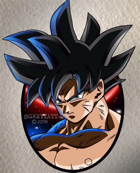 Goku Ultra Instinct Tattoo Dragon Ball Super Araña Dibujo Dragon