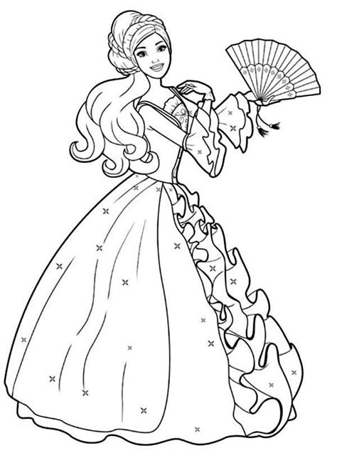 Supercoloring.com is a super fun for all ages: Barbie Coloring Pages Printable To Download