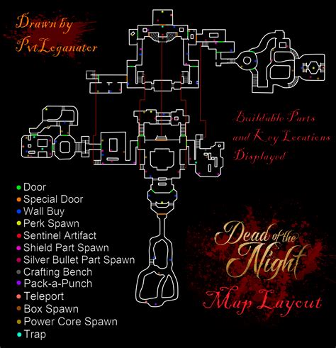 I Made A Map Layout For Dead Of The Night Containing Essential Item