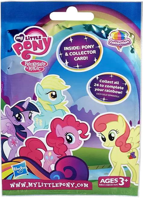 My Little Pony My Little Pony Pvc Series 12 Mystery Box 24 Packs Hasbro