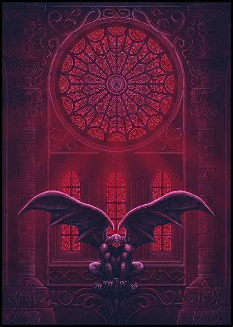 The Gargoyle By Jared1481 Dark Gothic Art Dark Art Gothic Horror