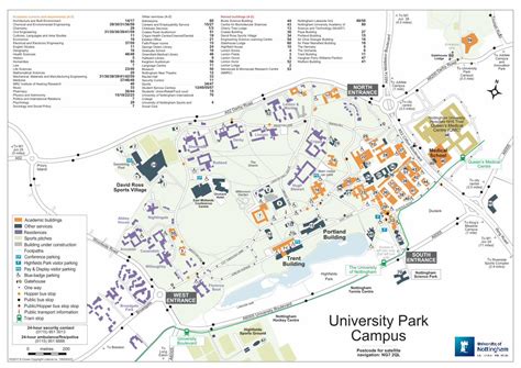 Pdf University Park Campus Map Dokumentips