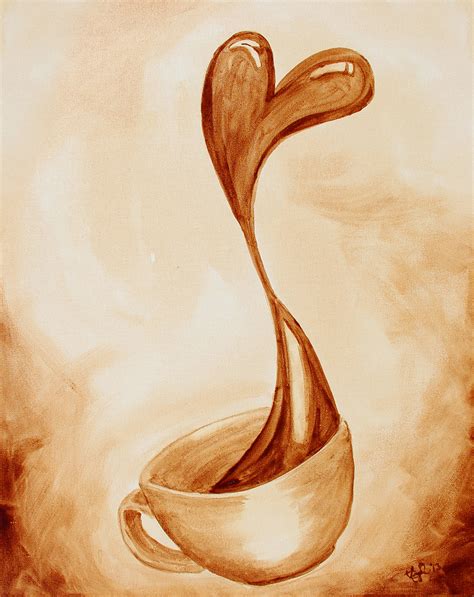 Love Of Coffee Coffee Art