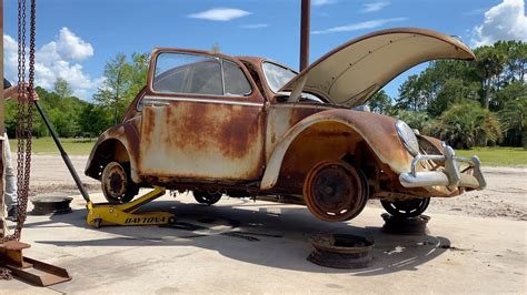 Vw Beetle Restoration Whats Inside 50 Years Of Treasure And Trash