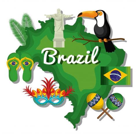 Freepik Baixe Gratuitamente Vídeos Vetores Fotos E Psds Bandeira Do Brasil Ícone De Viagem