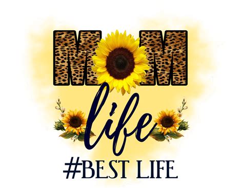 Mom Sunflower Png Download Free Png Images