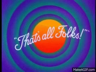 That's all folks bugs bunny. Bugs Bunny - That's All Folks! on Make a GIF