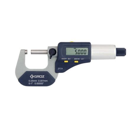 Groz General Digital Outside Micrometer