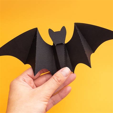 Diy Paper Bat Template For Halloween Ogcrafts