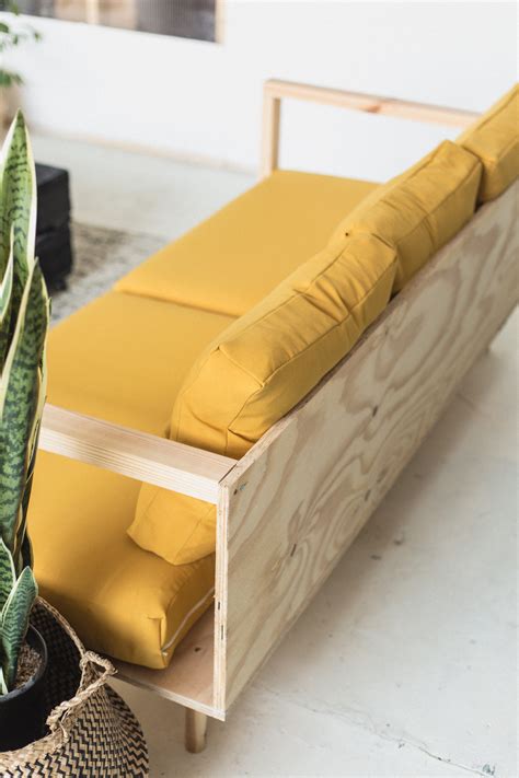 See more of diy sofa on facebook. Make Yourself Comfortable with this Easy DIY Wooden Studio Sofa | Fall For DIY