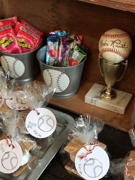 The Sandlot Birthday Party Babe Ruth Baseball Baseball Theme