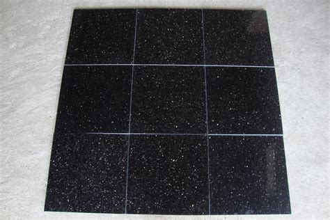 Black Galaxy Granite Natural Granite Tile Wholesale Granite